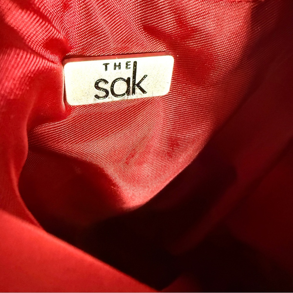 The Sak Red Crochet Tote, NWOT - Picture 8 of 10